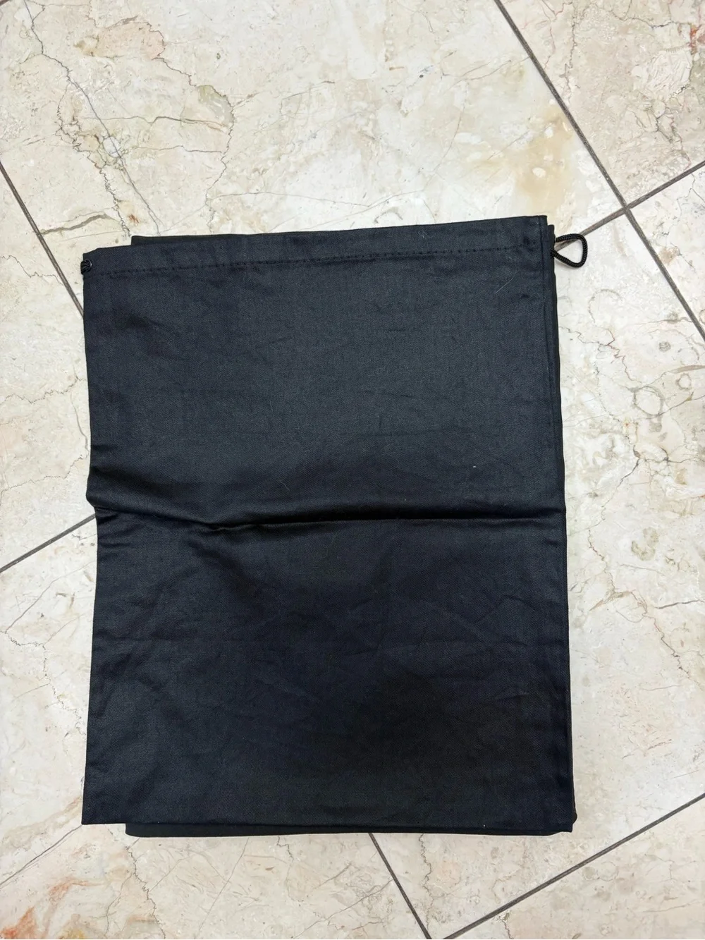 Saint Laurent Black Dust Bags with White Logo - Pair